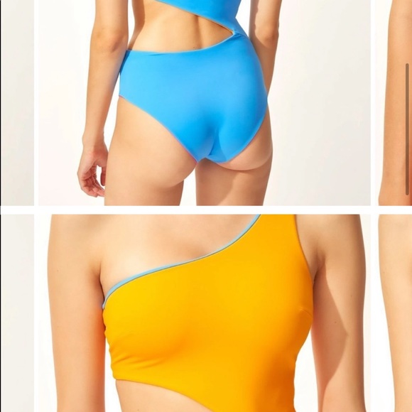 Solid and Striped Reversible one piece ! - Picture 4 of 5